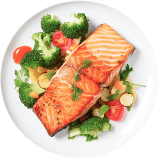 Salmon and Vegetables